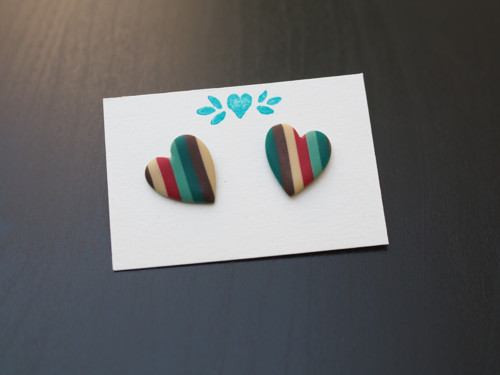 Striped hearts II. — foto 1
