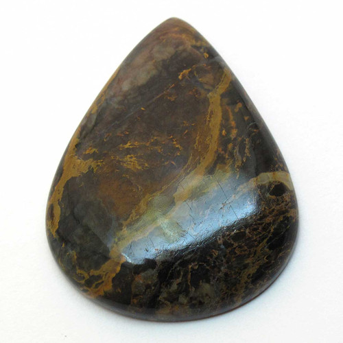 Kabošon pilbara jaspis kapka 38mm