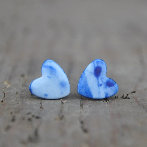 Porcelánová srdíčka — foto 1