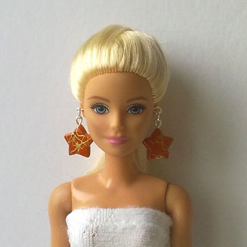 Šperky pro Barbie - náušnice — foto 1
