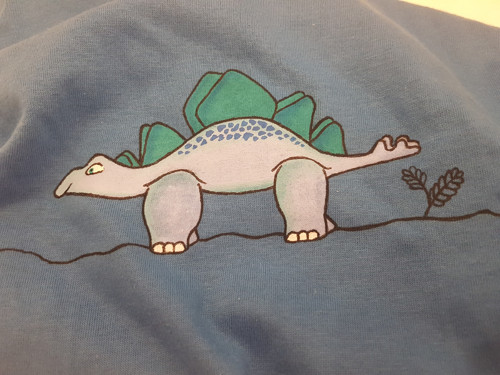 Pískací tričko 116 - dino — foto 1
