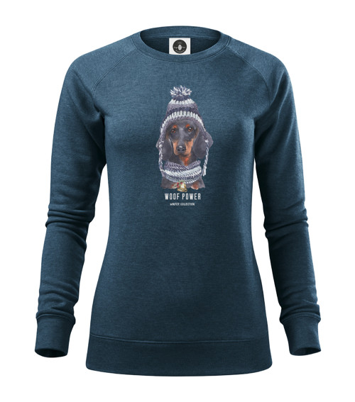 Mikina Woof Power Dachshund Xmas