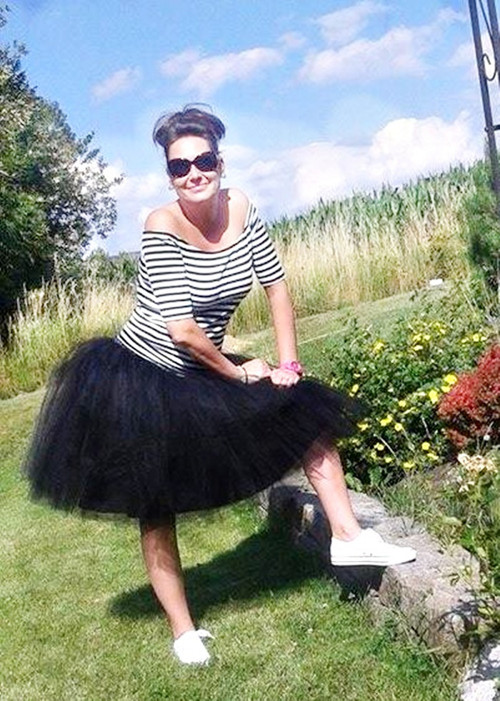 Tutu sukně na přání - černá je dobrá