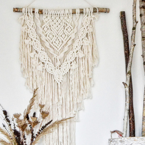 Boho macramé větší - Tvořím srdcem — foto 1