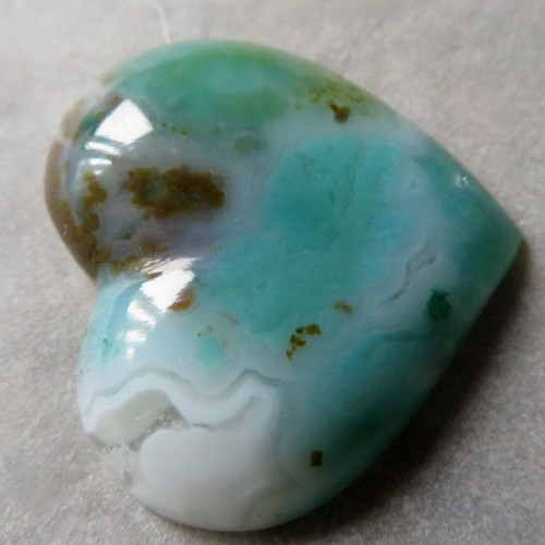 Gem Silica - Peru č.7, srdíčko — foto 1