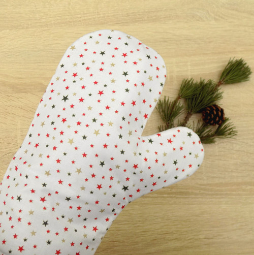 Kuchyňské chňapky s magnetem, chňapka Hvězdičky