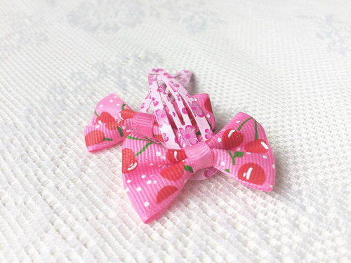 Pin Up sponky do vlasov (ružové/čerešničky)