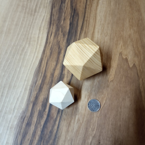 Ikosaedr + 6 krychlí — foto 1