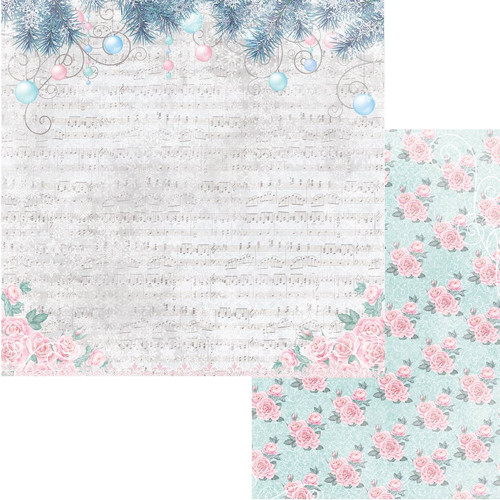 Oboustranný papír na scrapbook