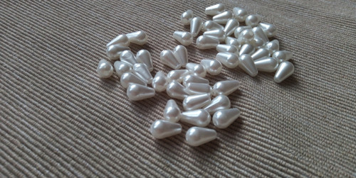 Korálky kapky 40 ks — foto 1