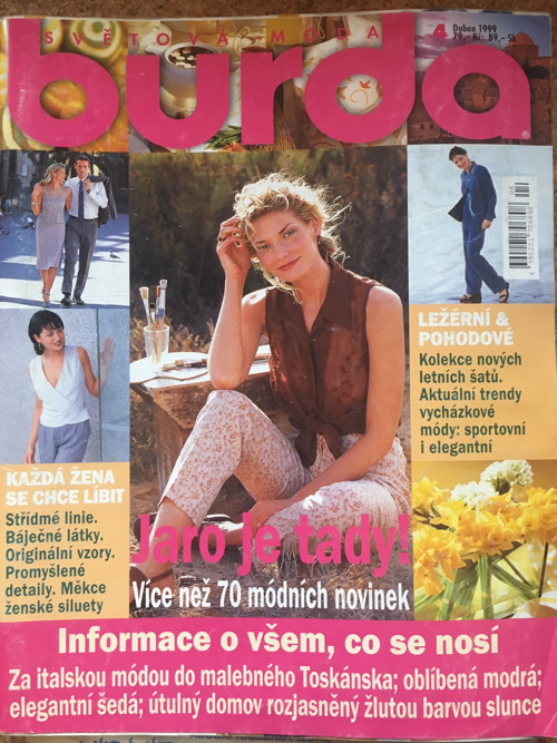 Burda - duben 1999 — foto 1