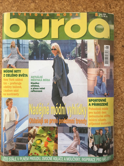 Burda - srpen 1999 — foto 1