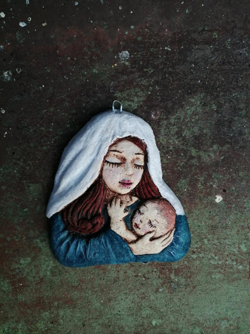Madona, malovaná — foto 1