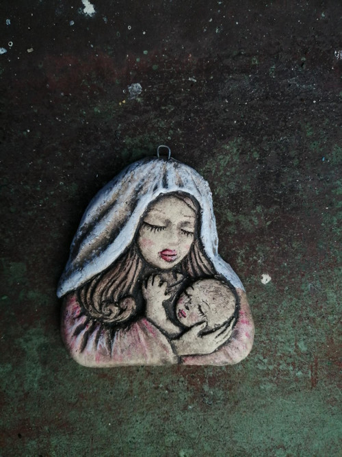 Madona, malovaná — foto 1
