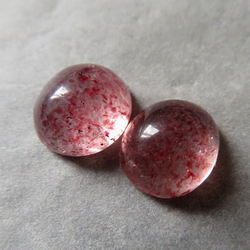 Cherry Quarz Tanzánie pár č.2 — foto 1
