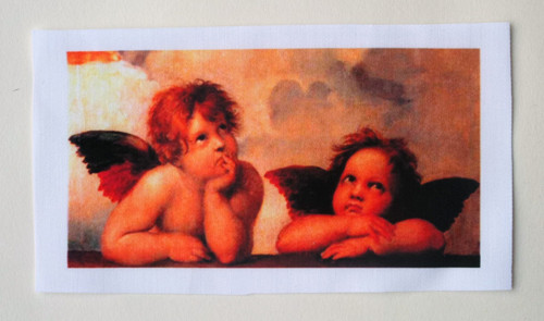 Látkový panel Vánoční 15 8x15cm — foto 1