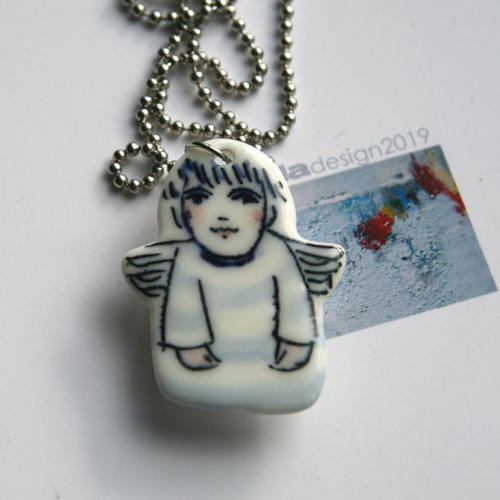 Andělské hlídání (porcelán) — foto 1