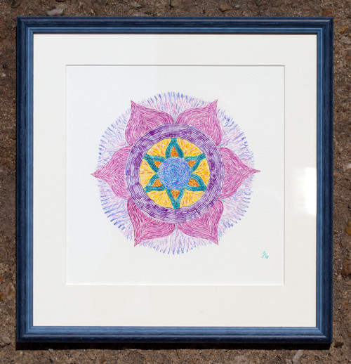 Mandala (rozkvetlá)