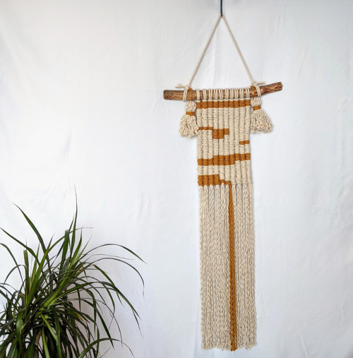 Macramé BOHO dekorácia — foto 1
