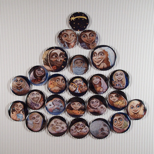 ADVENTNÍ kalendář - magnety