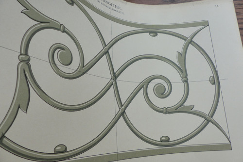 Ornamenty v architektuře...litografie
