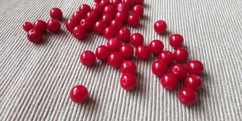 Plastové perle 50 ks — foto 1