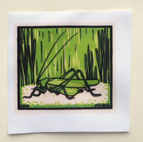 Látkový panel Kobylka 7 cm x 8 cm — foto 1