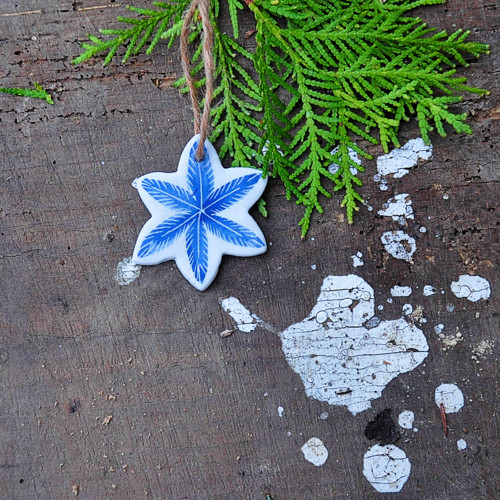 Porcelánová ozdůbka — foto 1