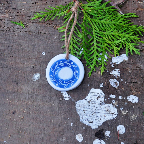Porcelánová ozdůbka — foto 1