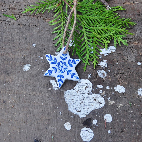 Porcelánová ozdůbka — foto 1