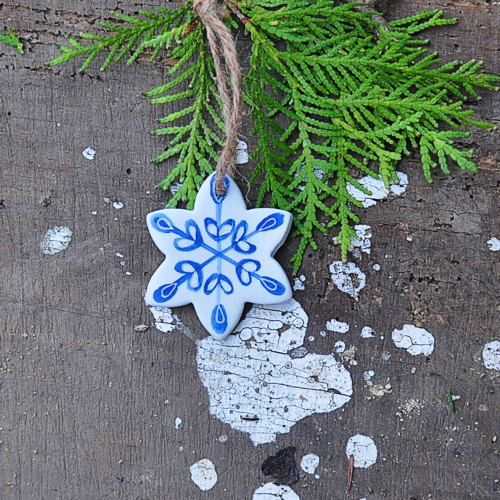 Porcelánová ozdůbka — foto 1