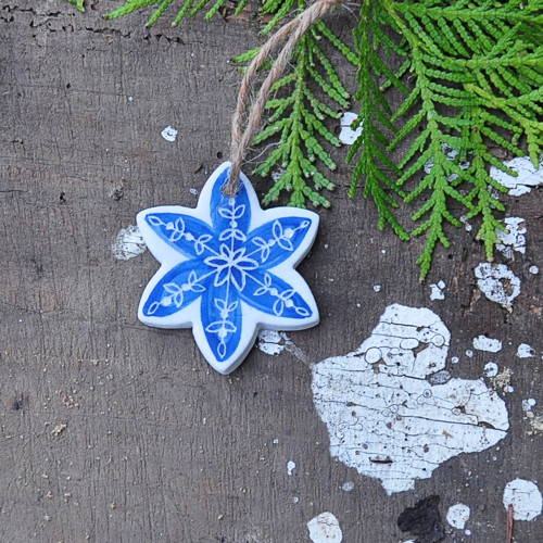 Porcelánová ozdůbka — foto 1