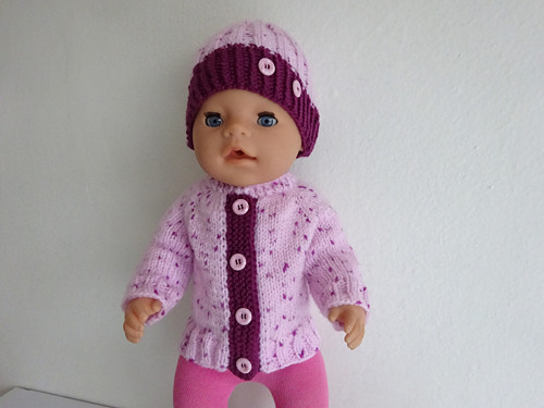 Svetr+čapka pro BABY Born — foto 1