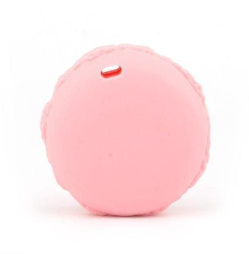 Kousátko silikonové MACAROON 50mm(1ks) - baby pink