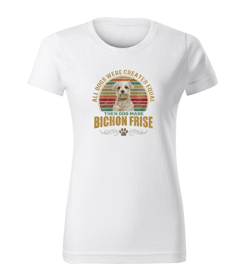 Tričko Retro Bichon Frise