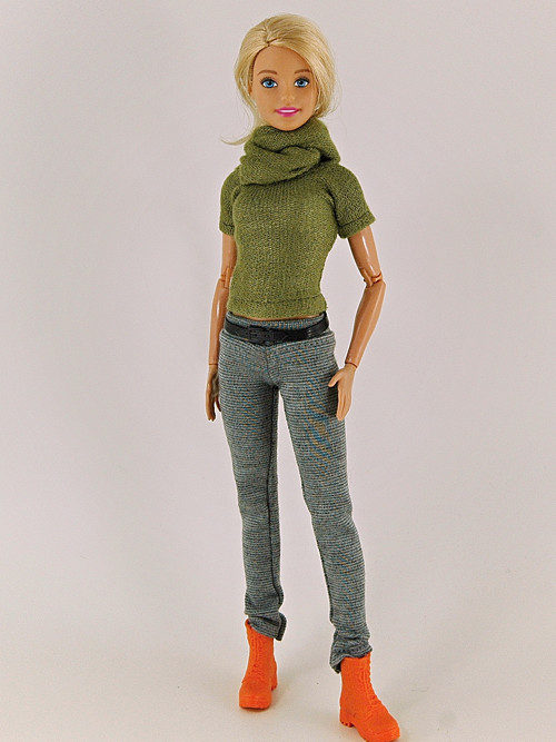 Barbie - Mechové tričko — foto 1
