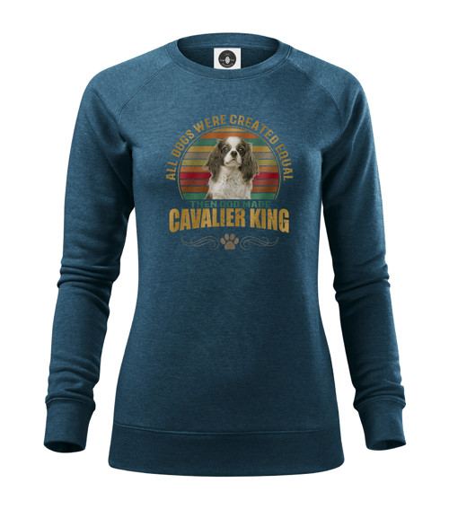 Mikina Retro Cavalier King Charles