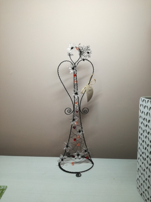 Anděl drátovaný 32cm — foto 1