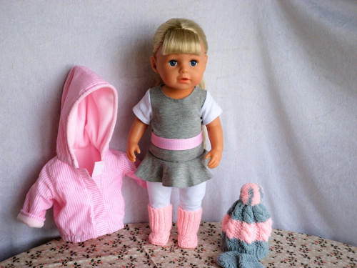 Bunda s doplňky na Baby Born — foto 1