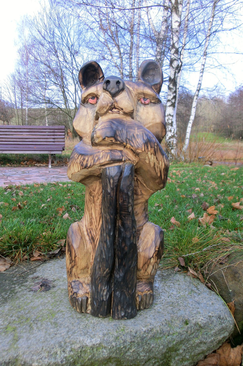 Medvěd, 50 cm, interiér