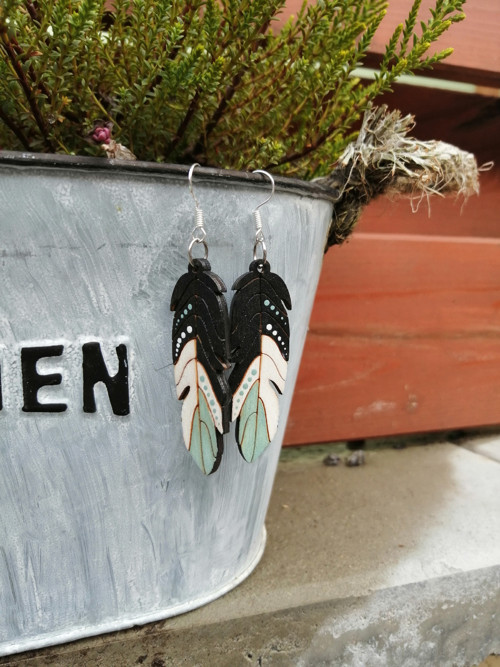 Indian feathers - Sage — foto 1