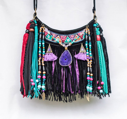 Barevná kabelka boho — foto 1