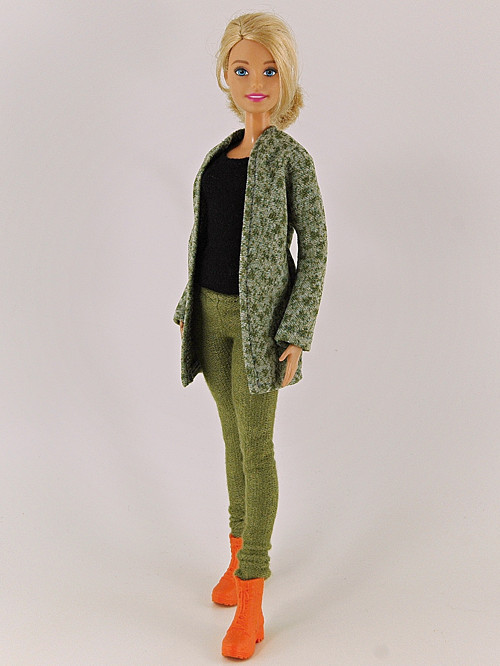 Barbie - Kabát zelený — foto 1