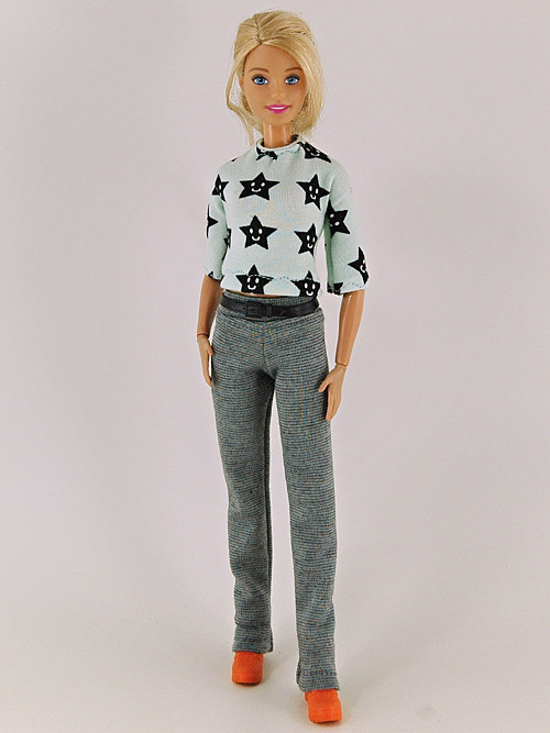 Barbie - Tričko hvězdičkové — foto 1