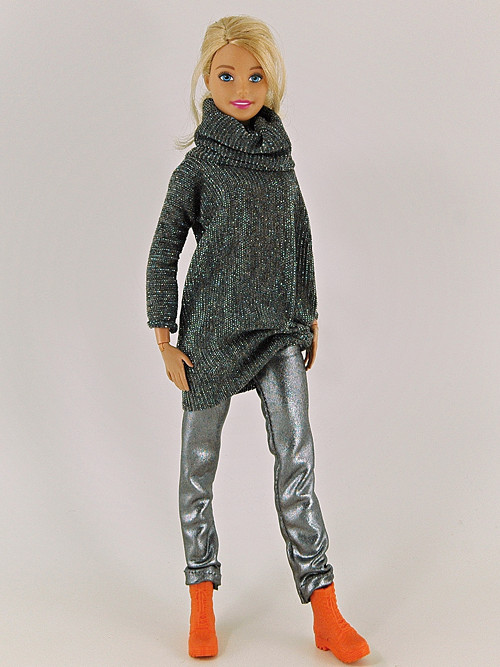 Barbie - Rolák černostříbrný — foto 1