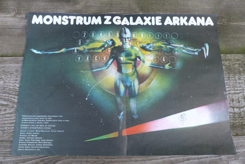 Monstrum z galaxie Arkana, filmový plakát, Ziegler