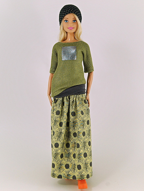 Barbie - Tričko se čtvercem — foto 1