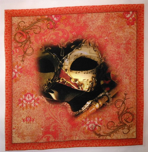 Bavlněná látka - panel 25 x 25 cm — foto 1