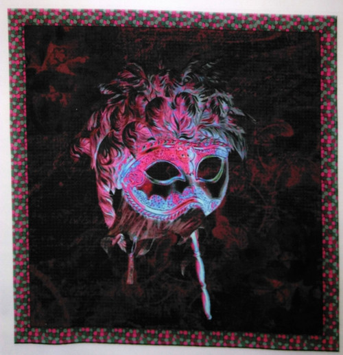 Bavlněná látka - panel 25 x 25 cm