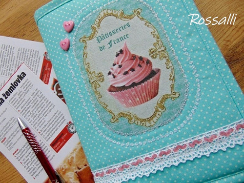 Cupcake ... receptář ... obal + zápisník — foto 1